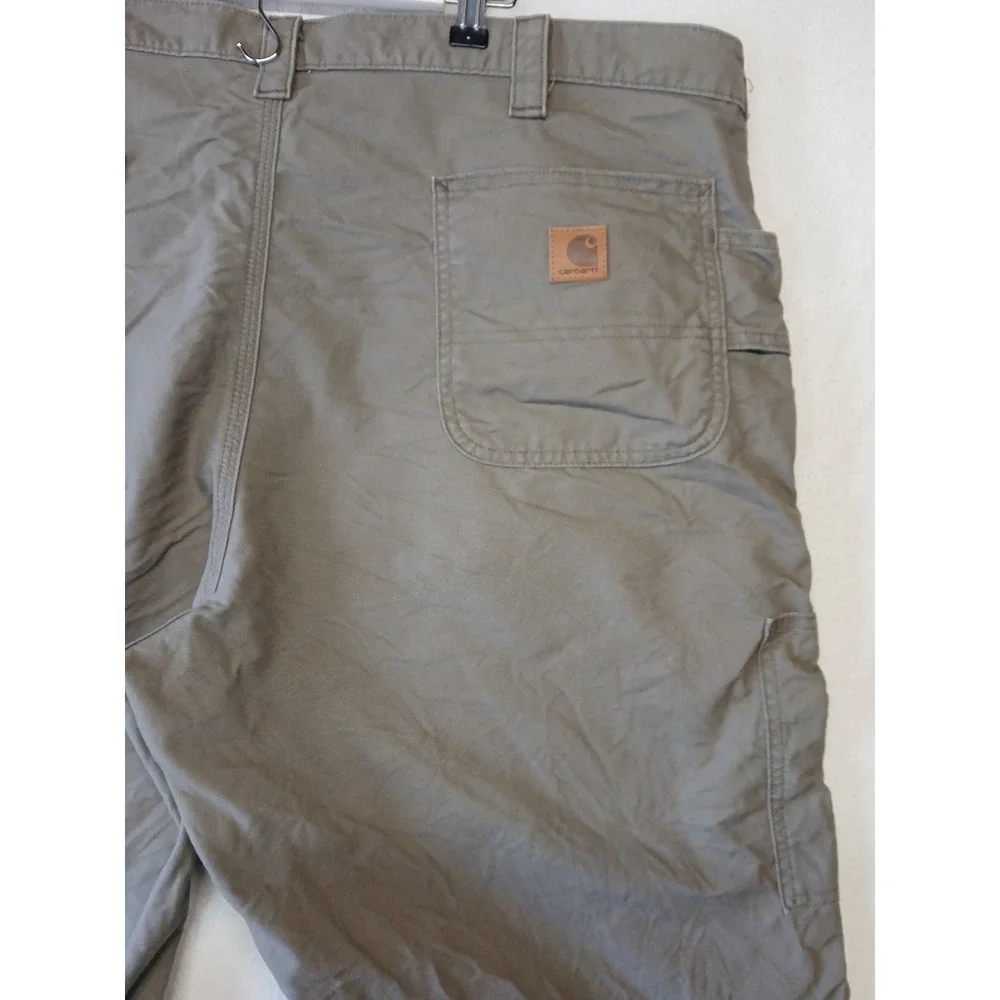 Carhartt Mens Carpenter Shorts Size 42 Brown Workwear Original Fit Utility - Picture 6 of 9